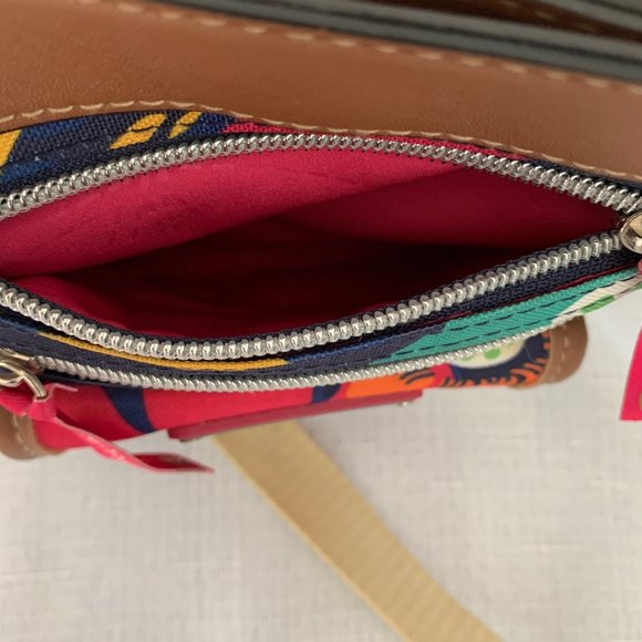 Green Living LILY BLOOM Floral Fiesta Cross Body Shoulder Bag - Picture 9 of 13